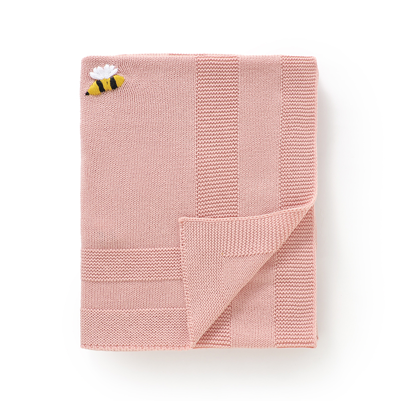 Baby Nursery Quilts - Baby Blankets 90*70cm Cotton Knit Newborn