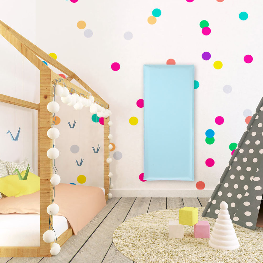Baby Nursery Yellow Walls - 2Pcs Baby Proof Wall Padding Yellow
