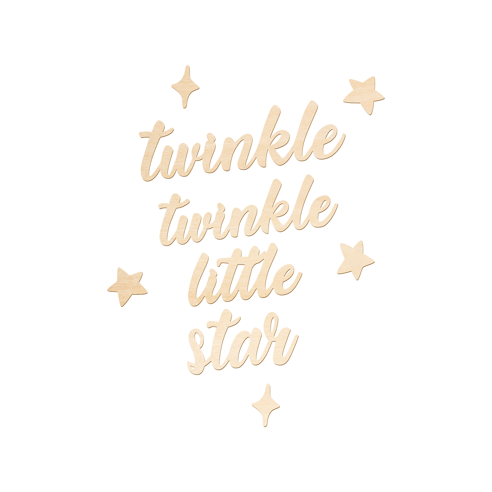 Twinkle Twinkle Little Star Wo - Baby Nursery Wall review and price