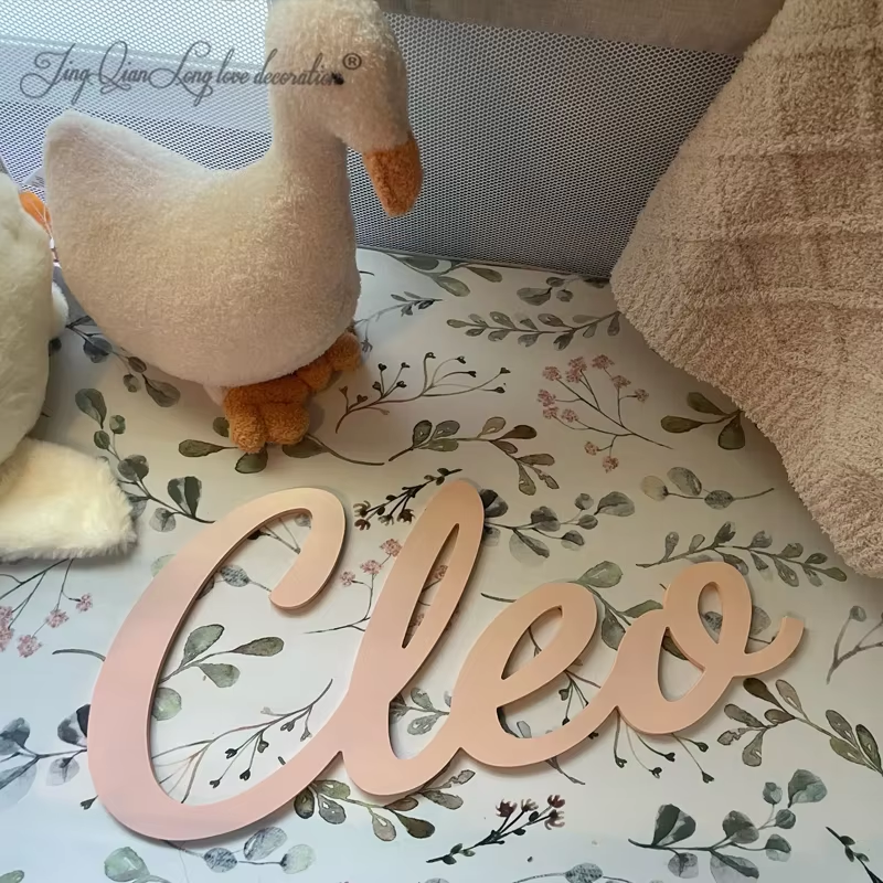Custom wood name sign nursery  - Baby Nursery Name Letters review and price