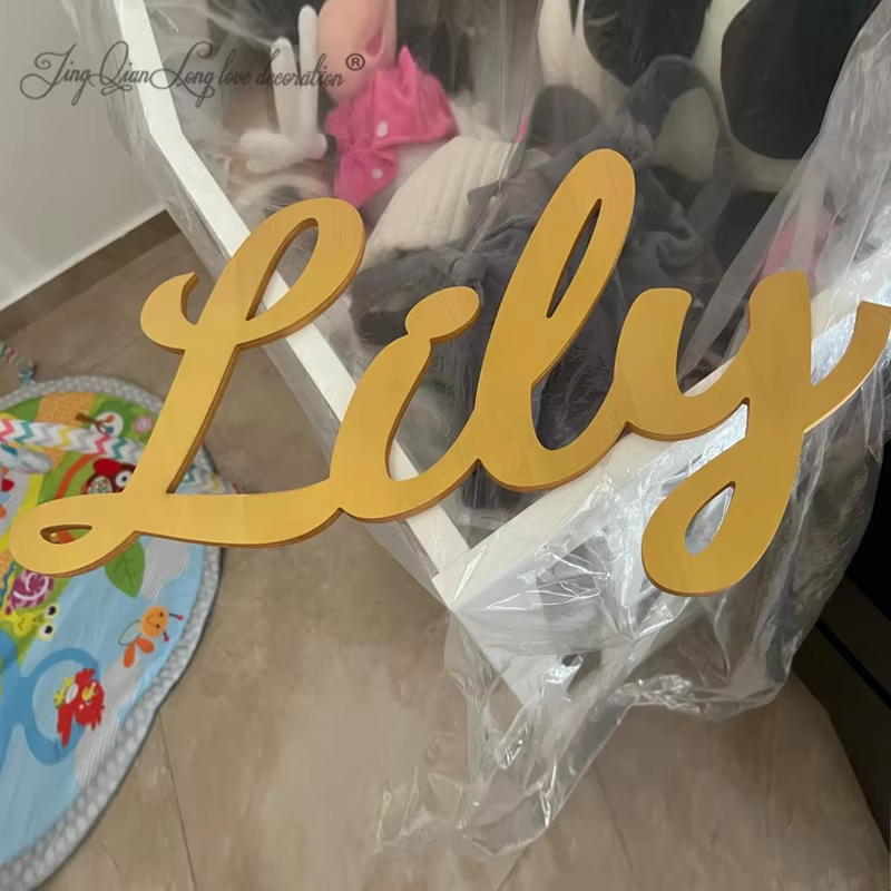 Custom wood name sign nursery  - Baby Nursery Name Letters review and price