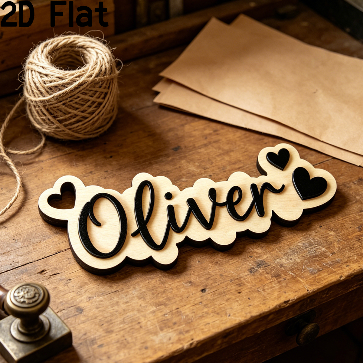 1Pc Custom Love Decor Wooden A - Baby Nursery Wall review and price