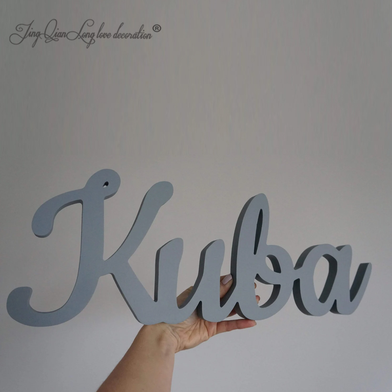 Custom Wooden Name Sign Baby N - Baby Nursery Name Letters review and price