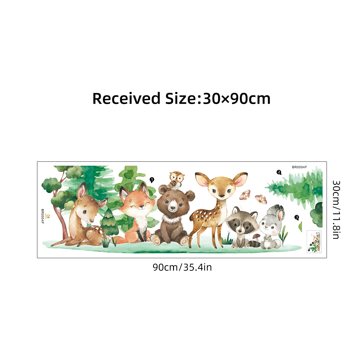 Forest Animals Theme Bear Deer - Baby Nursery Forest Theme review and price