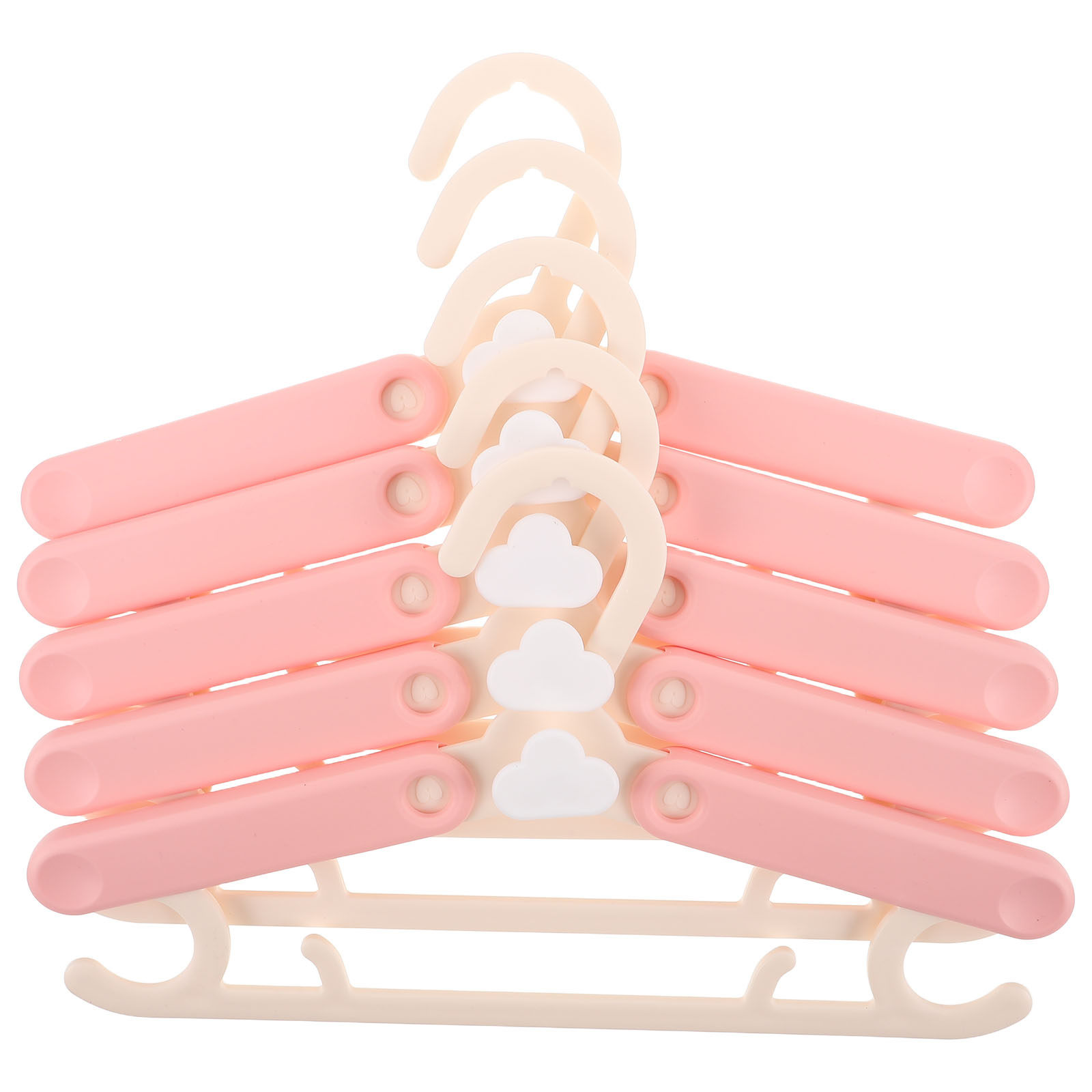 5Pcs Kids Adjustable Plastic H - Baby Nursery Hangers review and price