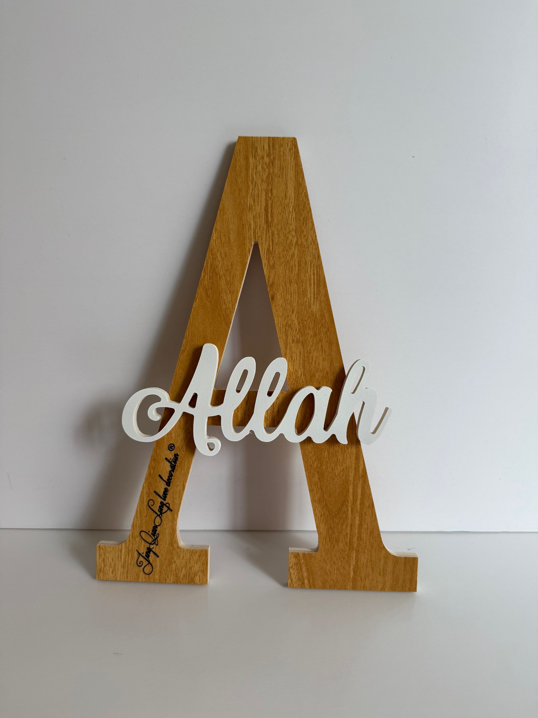 Custom wooden  Decor-Nursery N - Baby Nursery Name Letters review and price