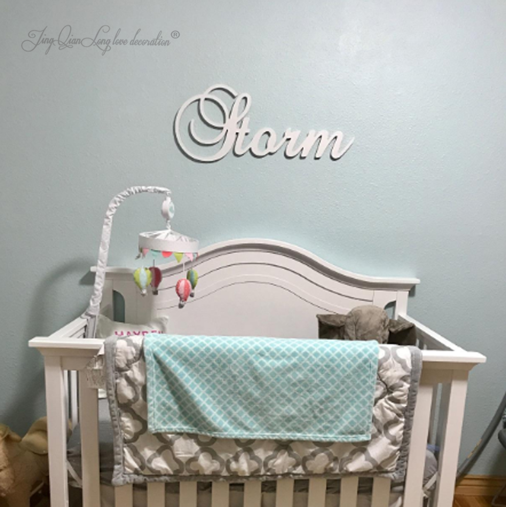 Custom Personalized Wooden Nam - Baby Nursery Name Letters review and price