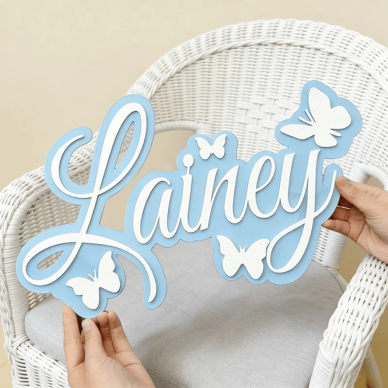 Personalized Baby Name Plaque, - Baby Nursery Wall review and price