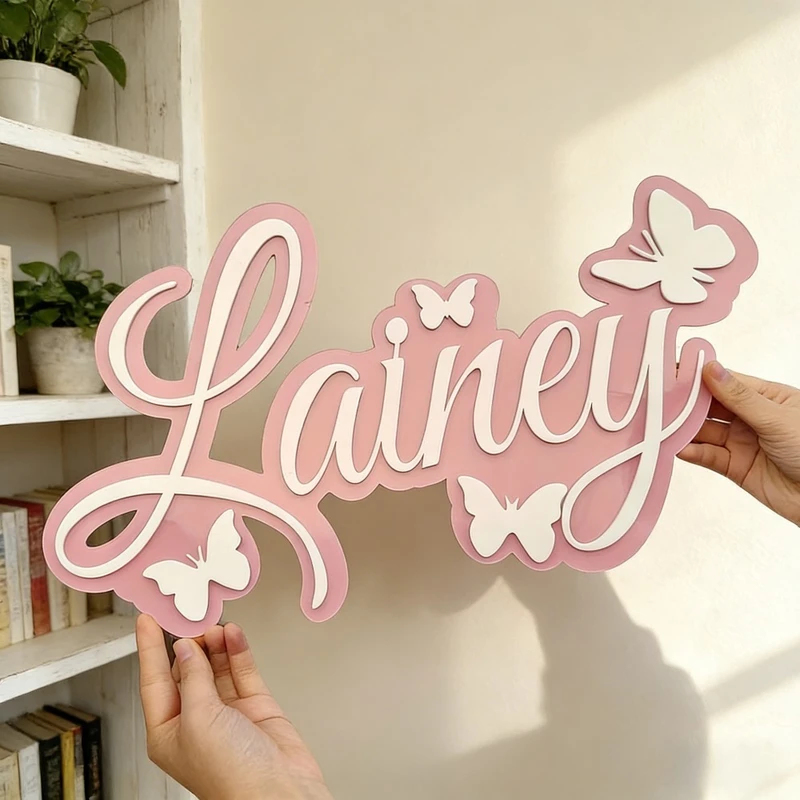 Personalized Baby Name Plaque, - Baby Nursery Wall review and price
