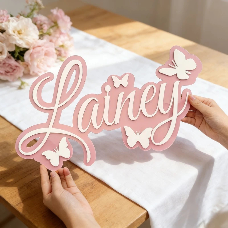 Personalized Baby Name Plaque, - Baby Nursery Wall review and price