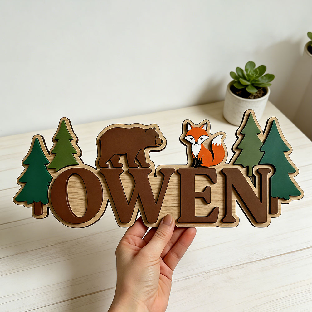 Custom Woodland Forest Bear Fo - Baby Nursery Forest Theme review and price