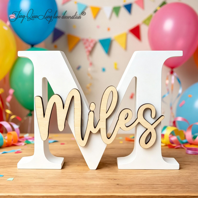Custom Personalized Standing W - Baby Nursery Name Letters review and price