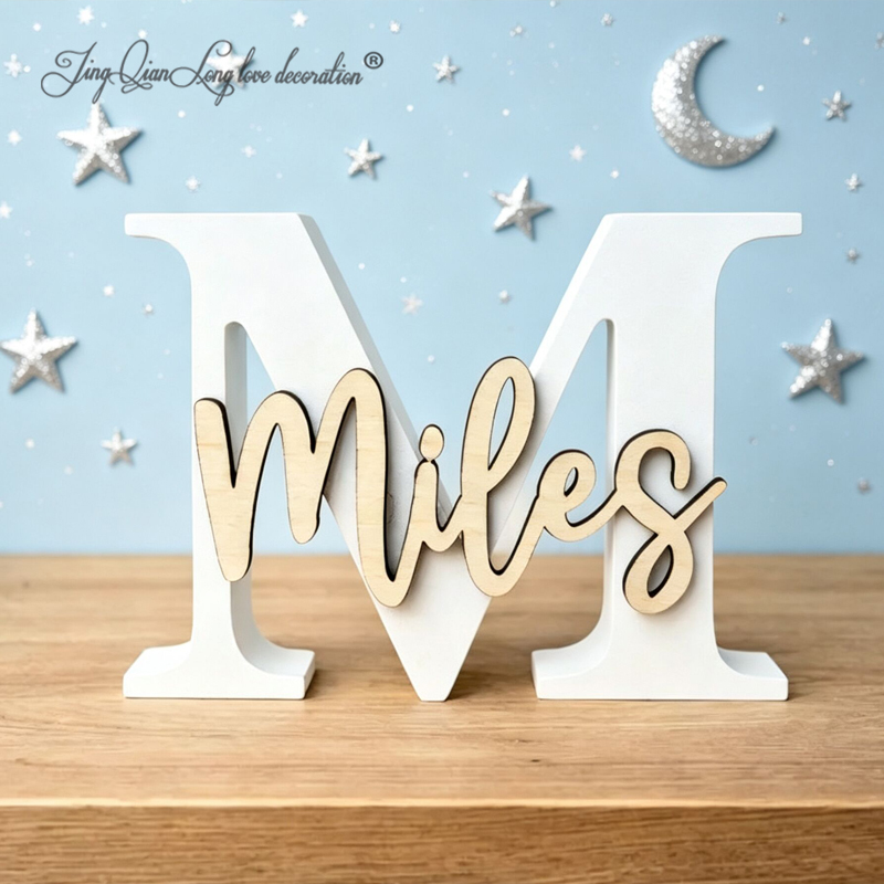 Custom Personalized Standing W - Baby Nursery Name Letters review and price