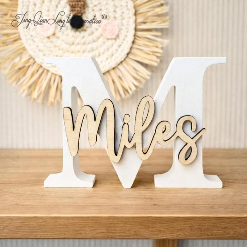 Custom Personalized Standing W - Baby Nursery Name Letters review and price