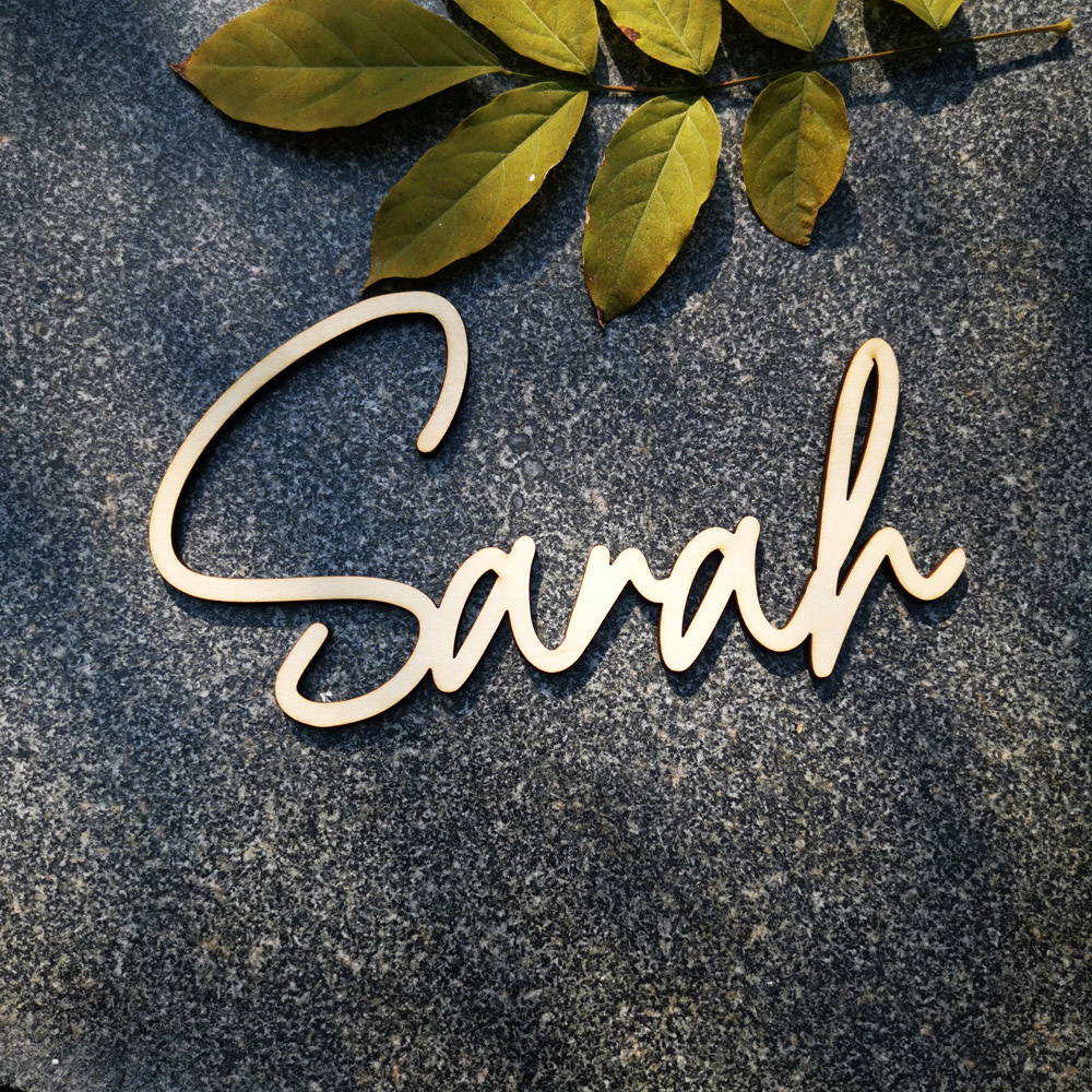 Pesonalized Wood Baby Name Sig - Baby Nursery Name Letters review and price