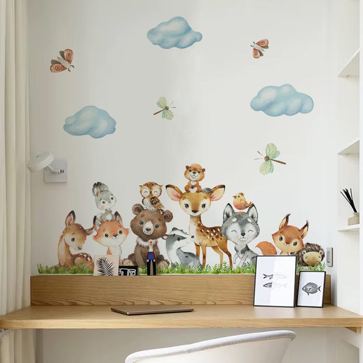 Forest Animals Theme Bear Deer - Baby Nursery Forest Theme review and price