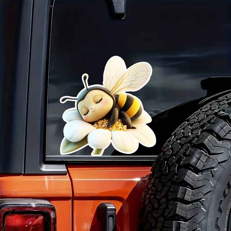 Bee Cute Bumblebee Car Sticker - Baby Nursery Yellow Walls review and price