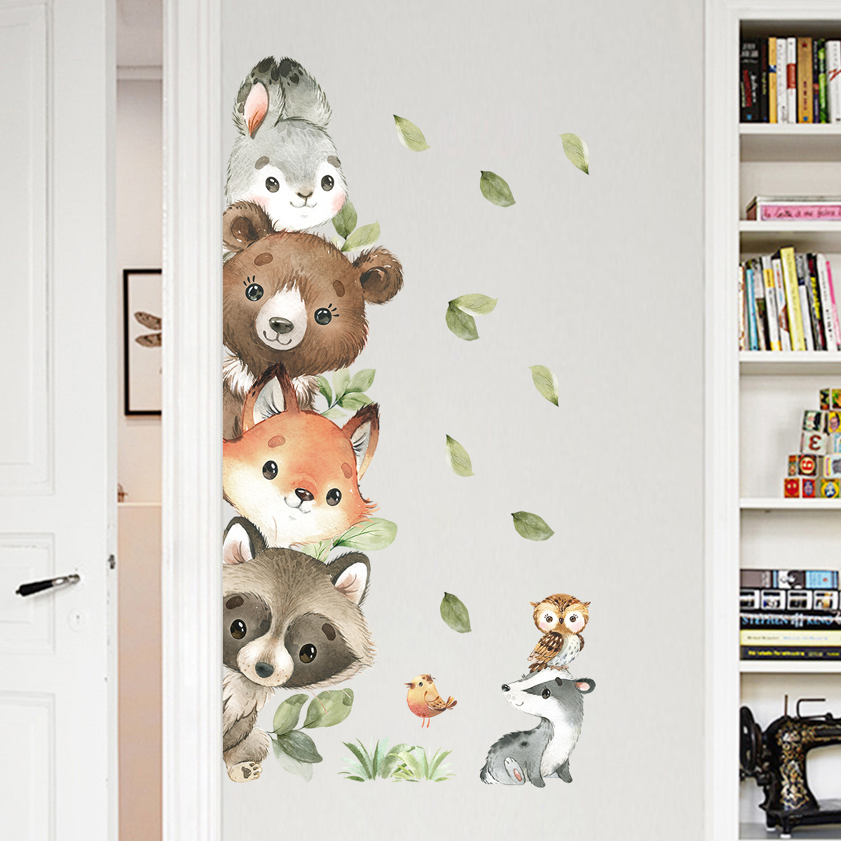 Forest Animals Theme Bear Deer - Baby Nursery Forest Theme review and price
