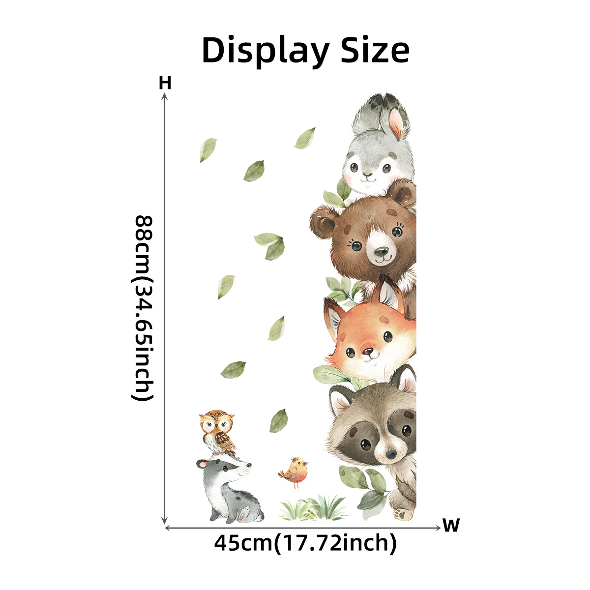 Forest Animals Theme Bear Deer - Baby Nursery Forest Theme review and price