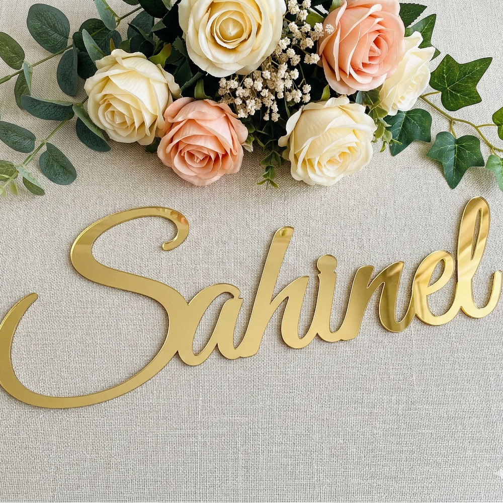 Custom Acrylic Name Sign Choos - Baby Nursery Name Letters review and price