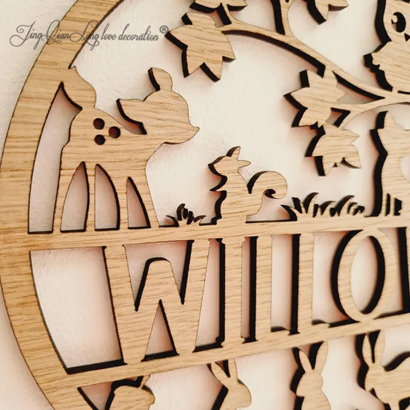 Woodland Name Sign for Baby Nu - Baby Nursery Name Letters review and price