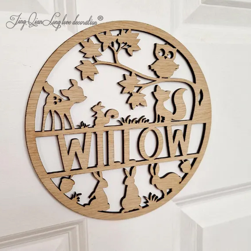 Woodland Name Sign for Baby Nu - Baby Nursery Name Letters review and price