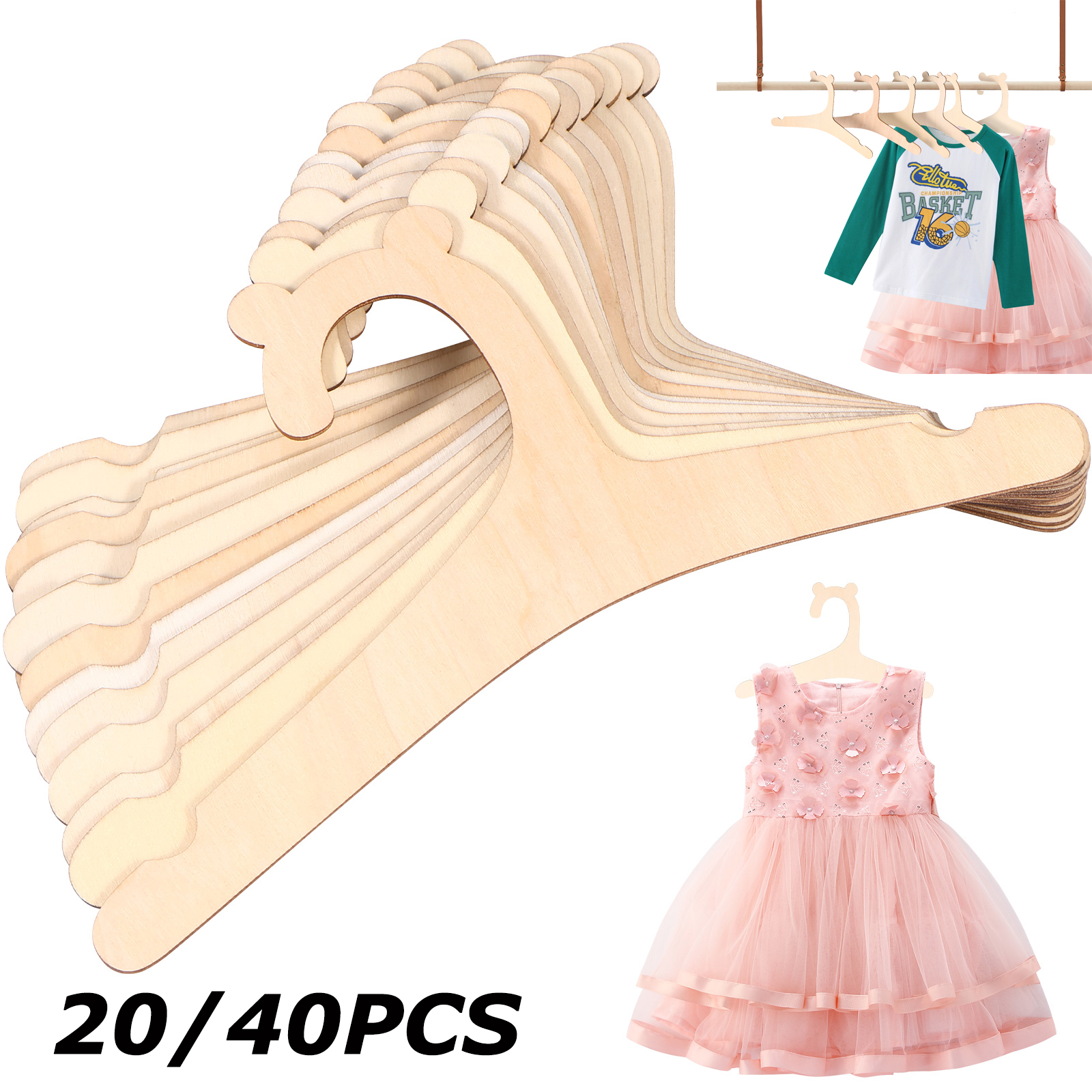 20/40Pcs Baby Creative Hanger  - Baby Nursery Hangers review and price