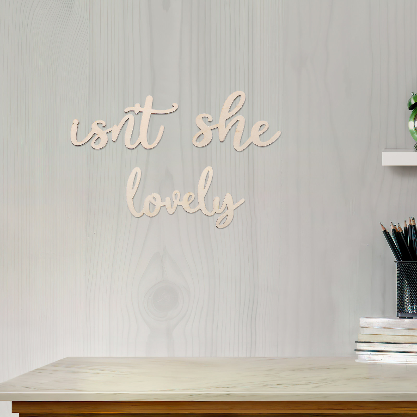 Wood Sign Wooden Wall Sticker  - Baby Nursery Wall review and price