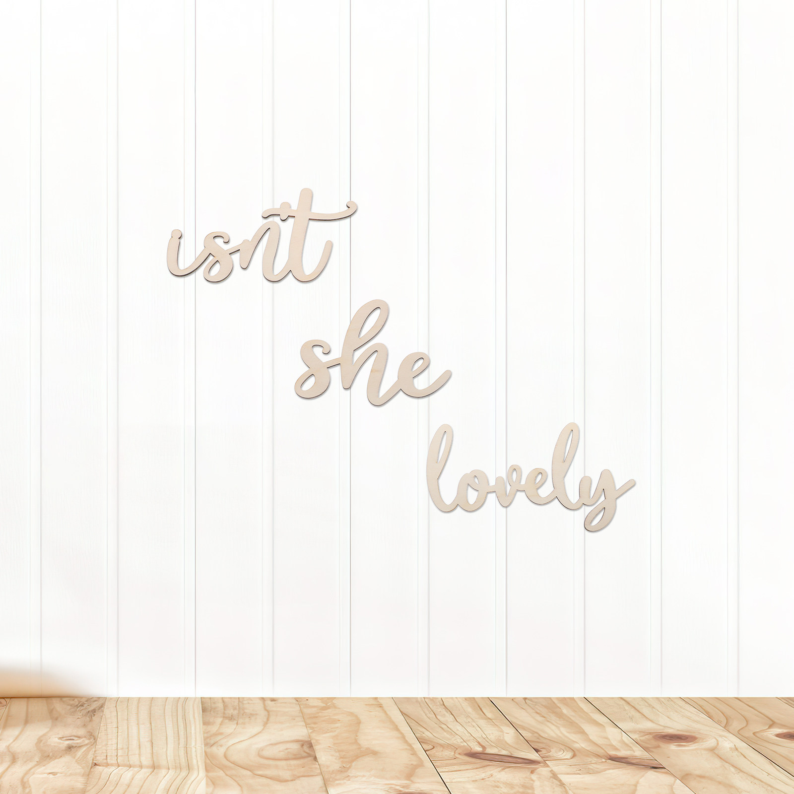 Wood Sign Wooden Wall Sticker  - Baby Nursery Wall review and price