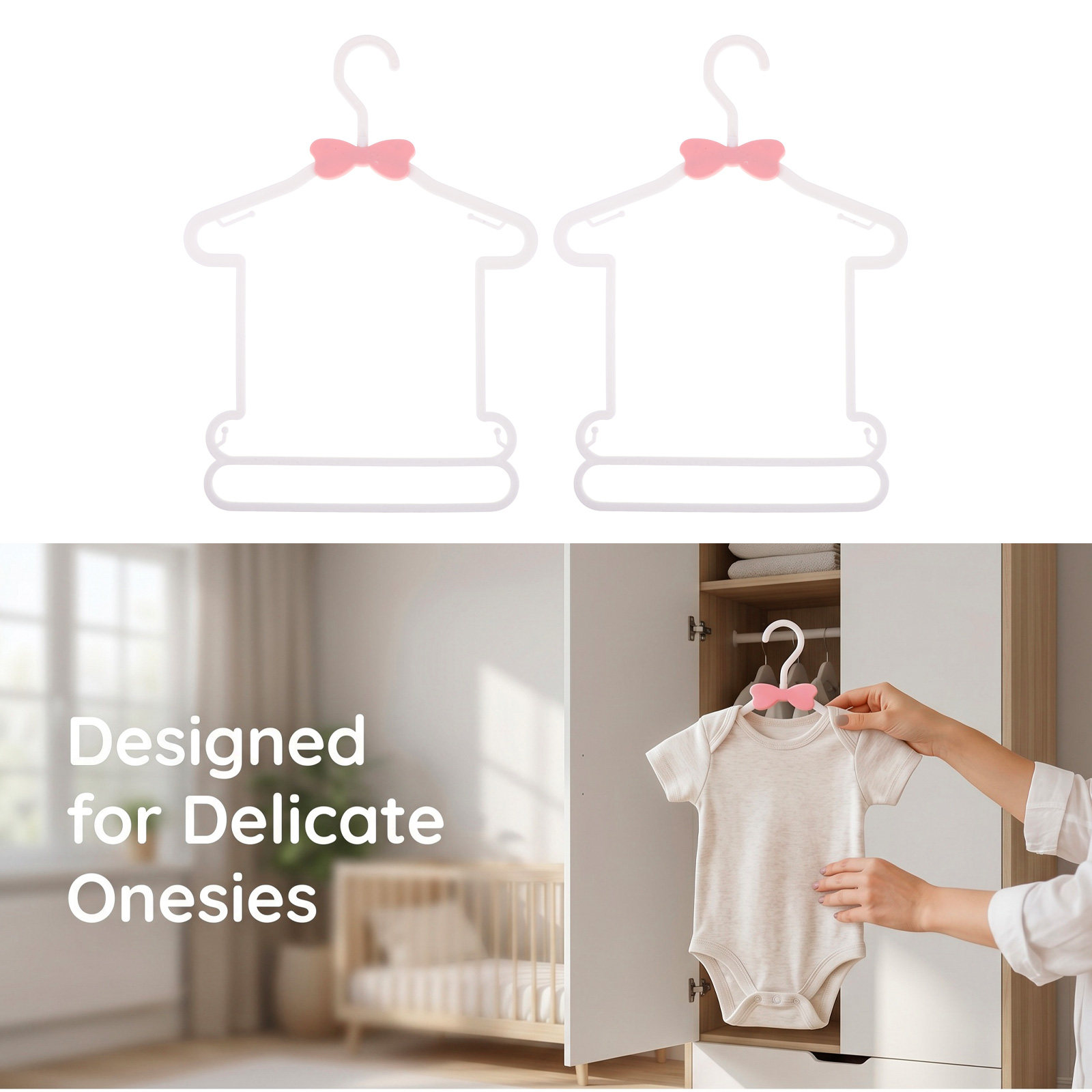 8Pcs Non Slip Baby Clothes Han - Baby Nursery Hangers review and price