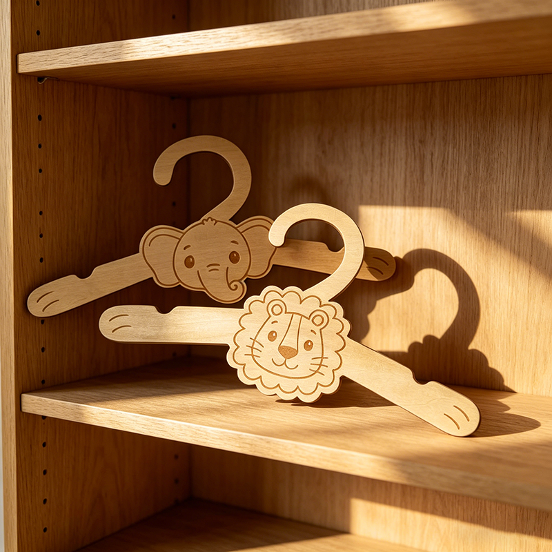 6pcs Jungle Animal Wooden Clot - Baby Nursery Hangers review and price