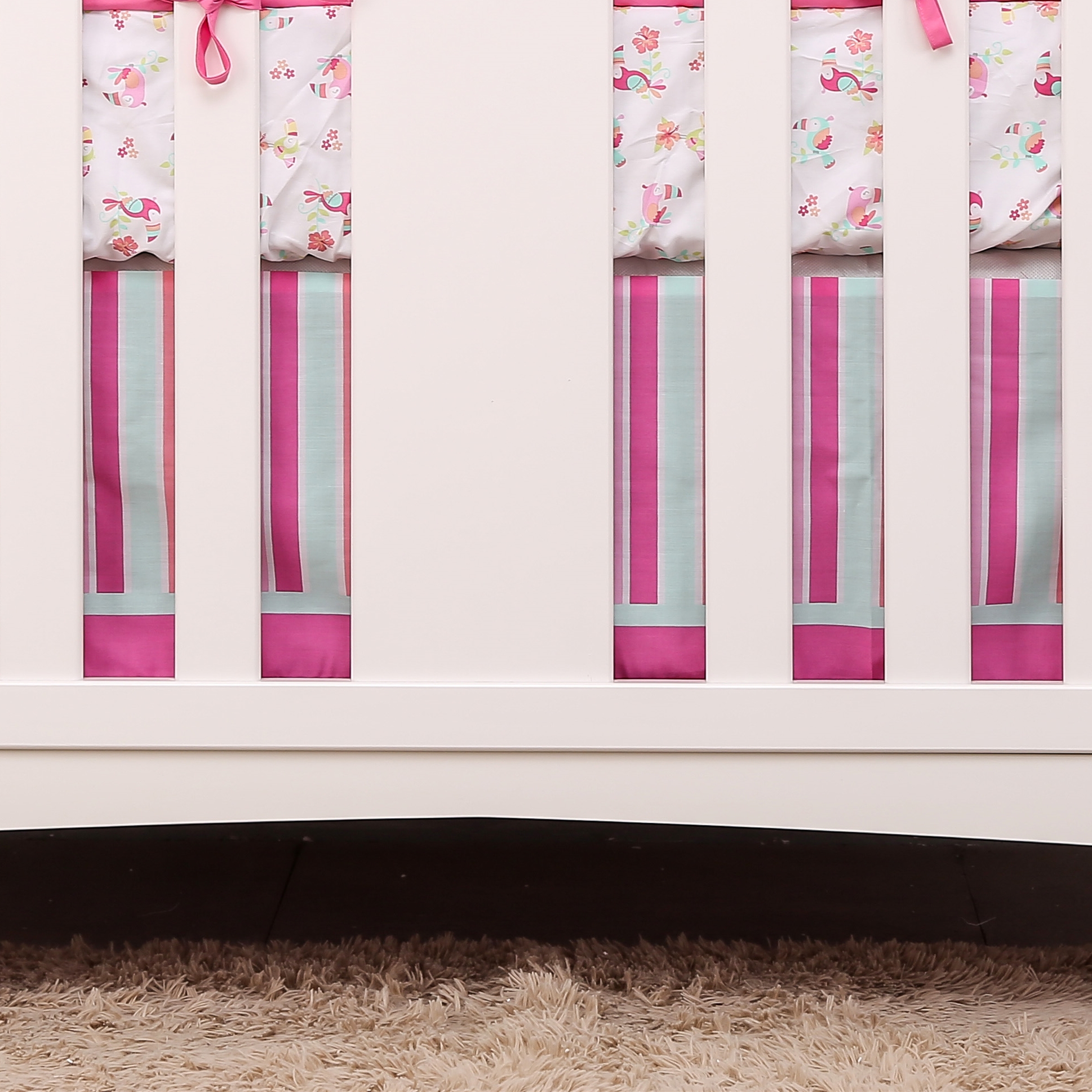 Pink Elephant Cot Baby Bedding - Baby Nursery Bedding Sets review and price