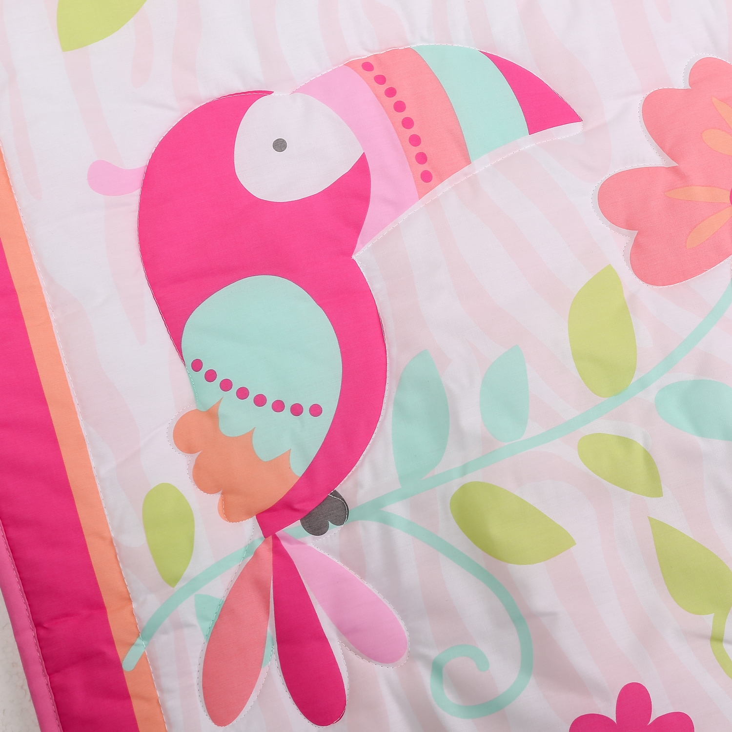 Pink Elephant Cot Baby Bedding - Baby Nursery Bedding Sets review and price