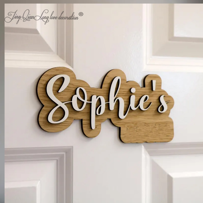 Custom Personalised Wooden Nam - Baby Nursery Name Letters review and price