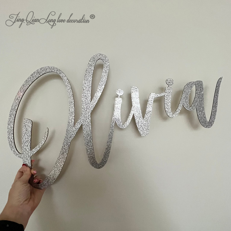 Custom  Name Sign  Nursery Nam - Baby Nursery Name Letters review and price
