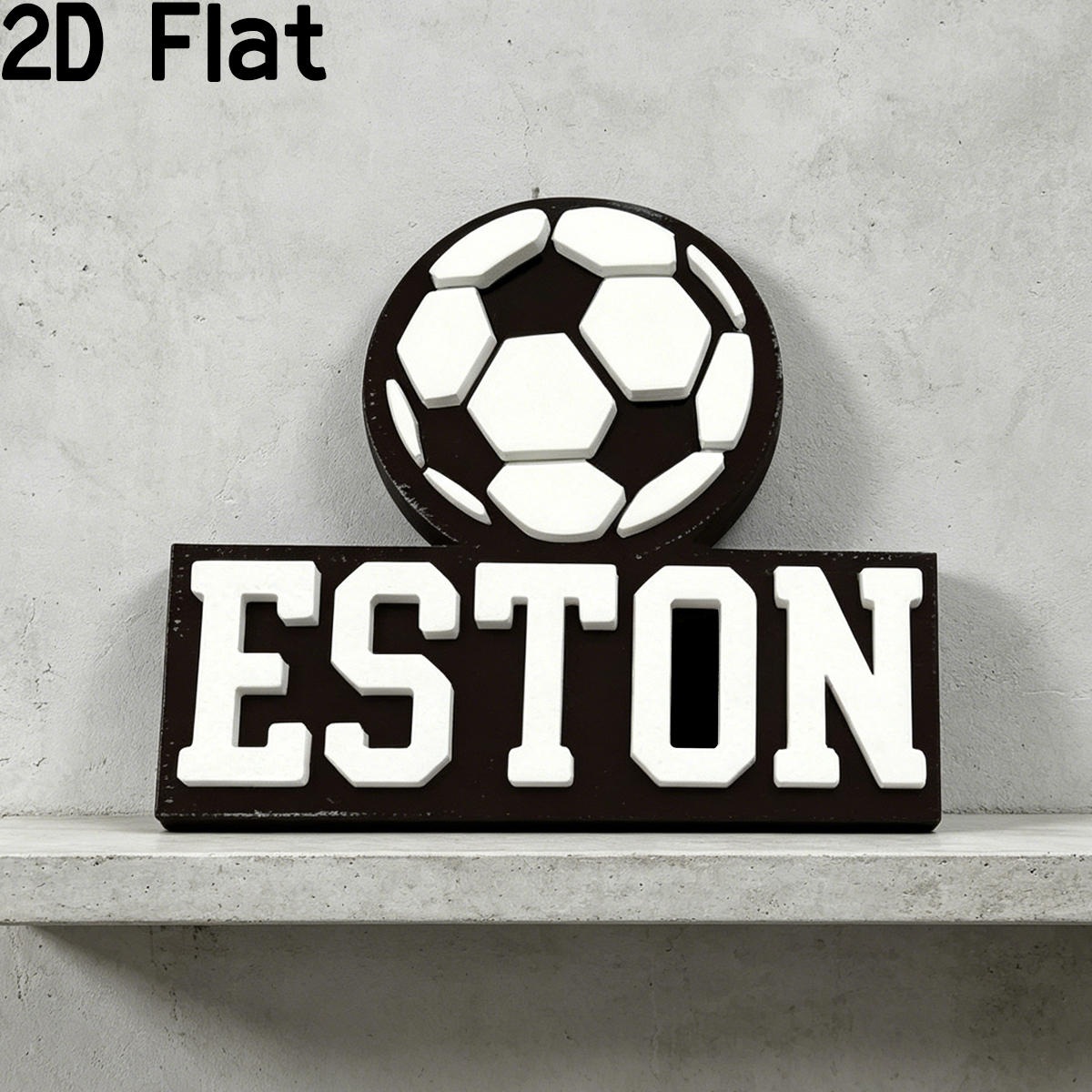 1Pc Custom Football Style Wood - Baby Nursery Wall review and price
