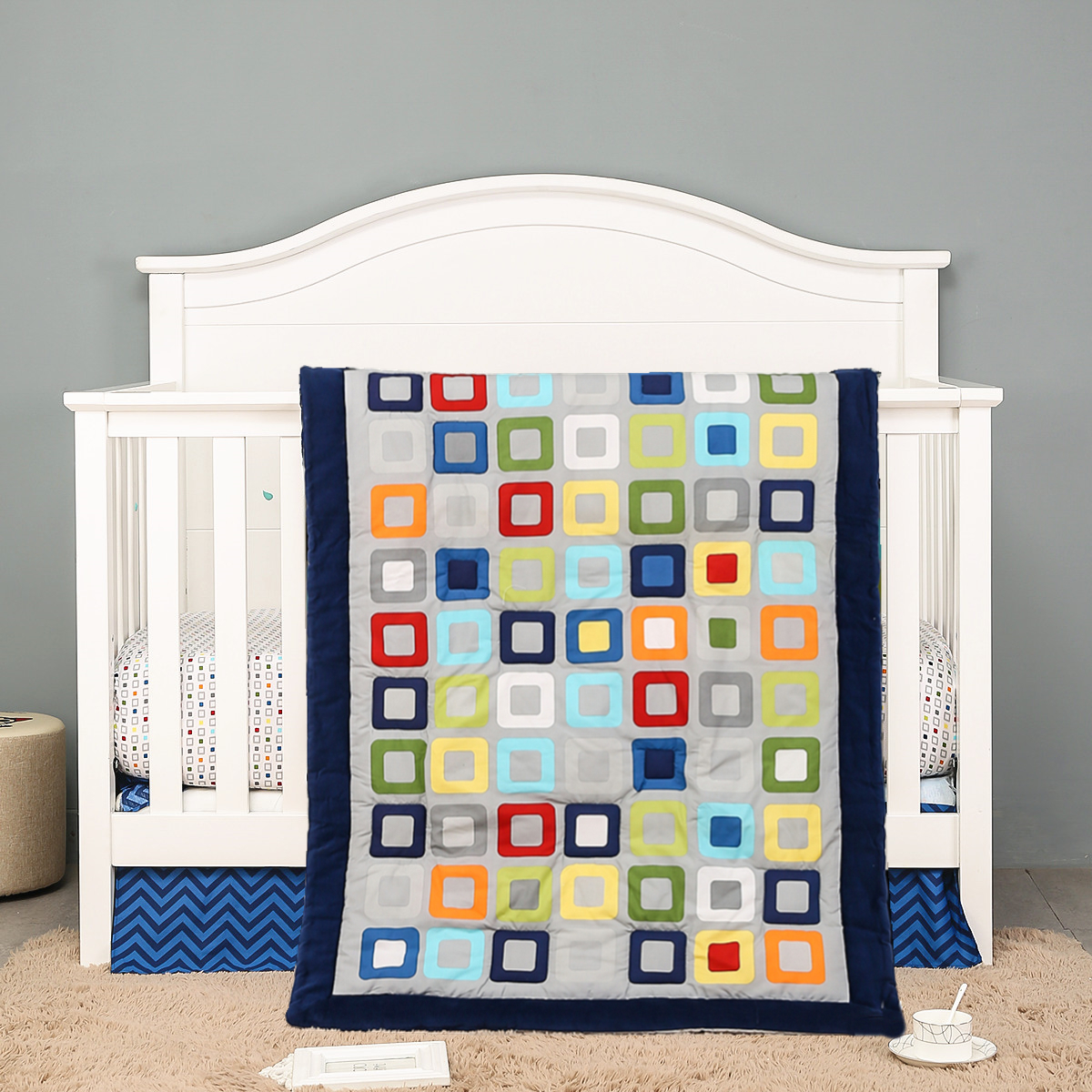 7Pcs Crib Bedding Set baby bed - Baby Nursery Bedding Sets review and price