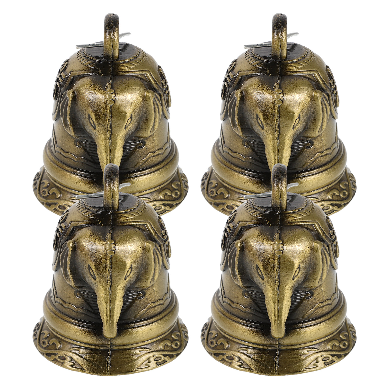 4Pcs Vintage Elephant Bell All - Baby Nursery Vintage Decor review and price