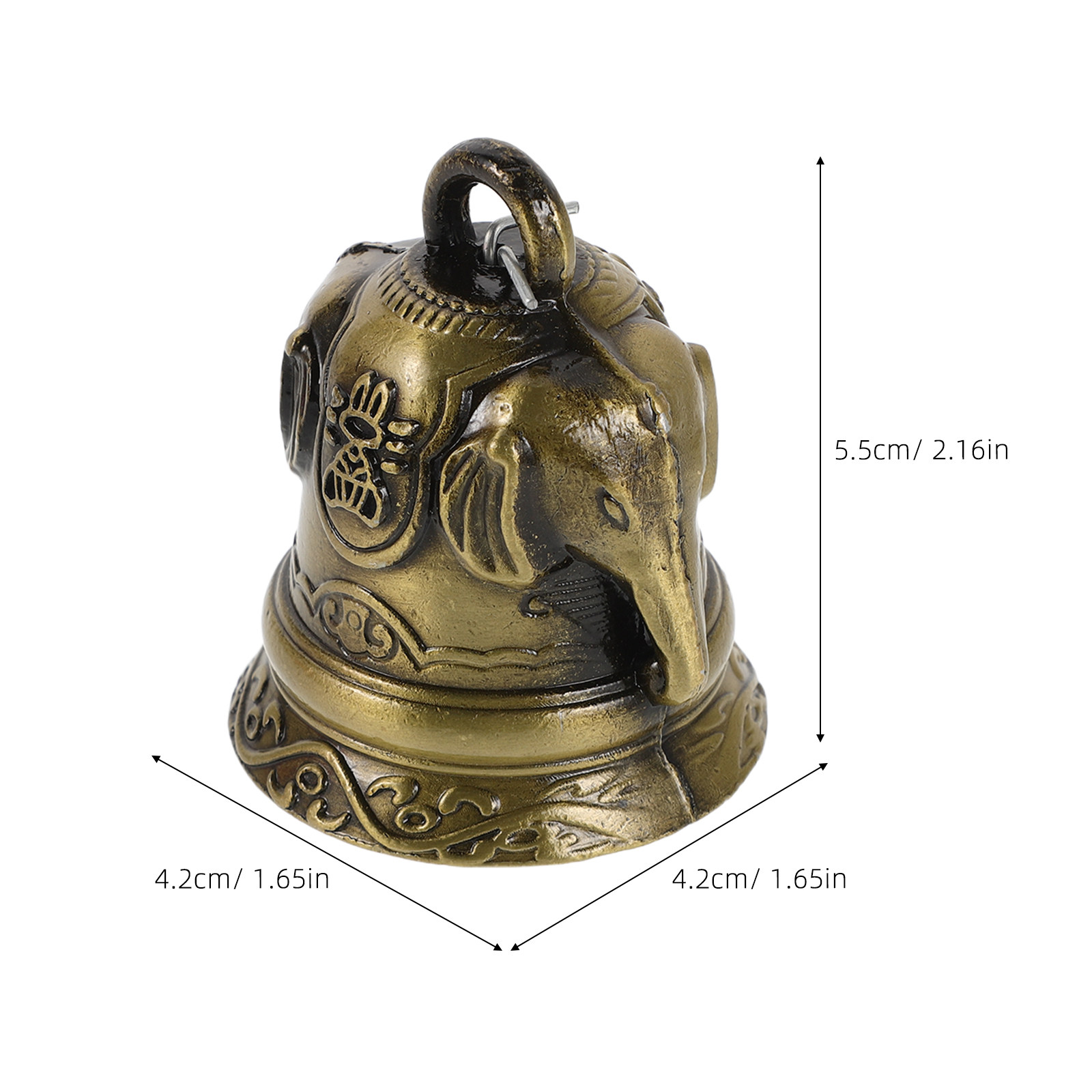 4Pcs Vintage Elephant Bell All - Baby Nursery Vintage Decor review and price