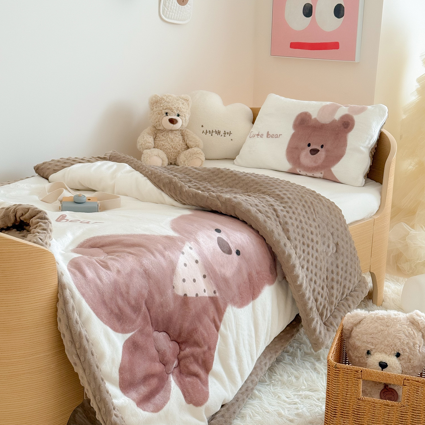 Cozy Panda Milk Velvet Comfort - Baby Nursery Quilts review and price