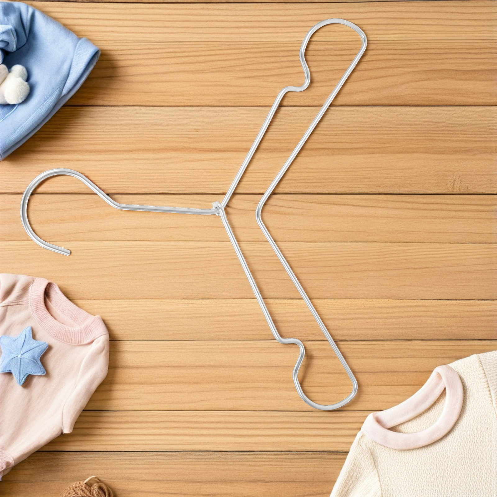 6Pcs Aluminum Alloy Baby Cloth - Baby Nursery Hangers review and price