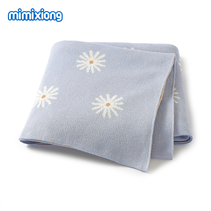 Baby Floral Blankets Knitted A - Baby Nursery Quilts review and price