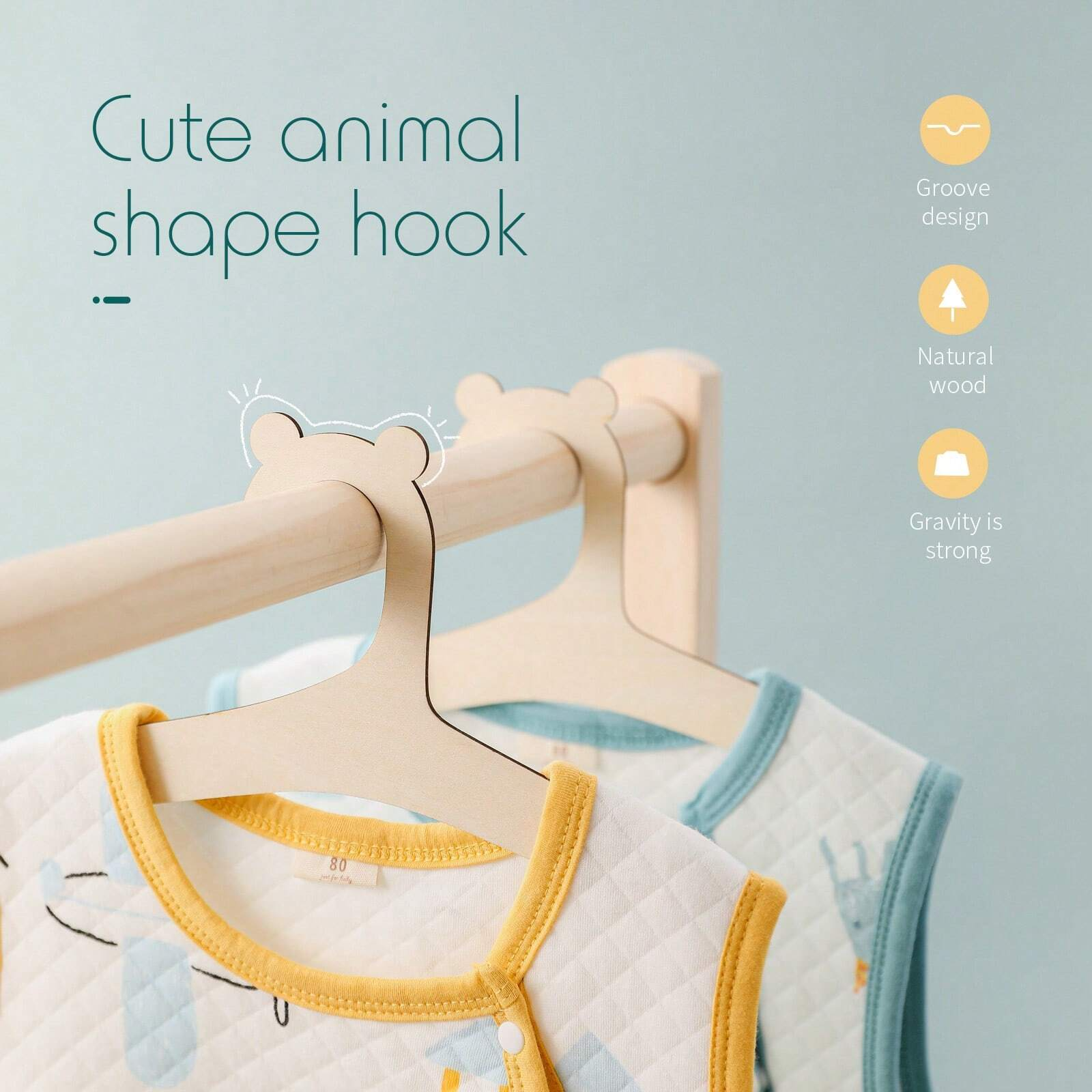 5/10/20/50pcs Baby Clothes Rac - Baby Nursery Hangers review and price