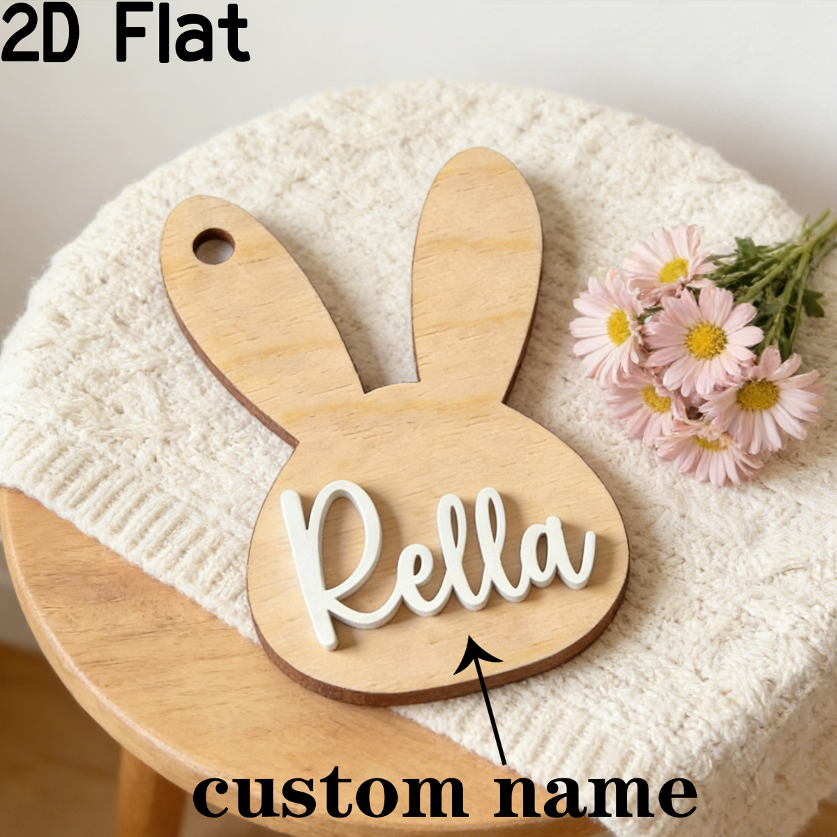 1Pc Custom Cute Animal Rabbit  - Baby Nursery Wall review and price